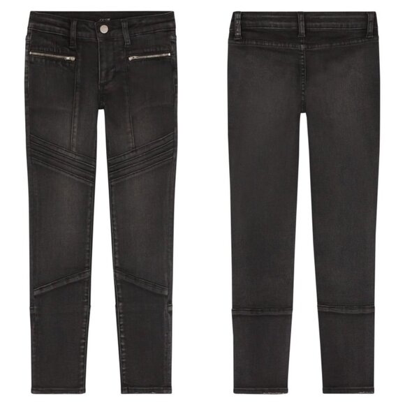 NWT Joe's Jeans Kids The Moto Jeans Black Size 2T Nordstrom Skinny Edgy Denim 2 - Picture 1 of 13